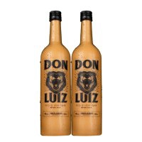 [R$50,15 cada APP] Licor de Doce de Leite Don Luiz Dulce de Leche Cream 750ml Caixa C/2und