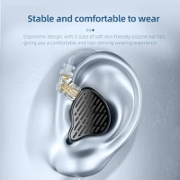 Fone KZ PR2 Intra-auricular Hi-Fi com Driver Planar