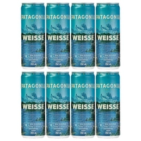 Cerveja Patagonia Weisse Lata Sleek 350ml - 8 Unidades