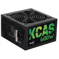 Fonte Aerocool KCAS 600W, 80 Plus Bronze, PFC Ativo, 64802
