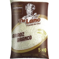 Arroz Tio Lano Agulhinha Tipo 1 Pacote com 5kg