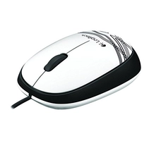 Mouse com fio Logitech M105 Branco R$17