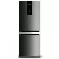Refrigerador 02 Portas Brastemp Frost Free 443 Litros com Freezer Invertido Evox - BRE57AK