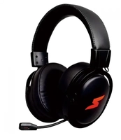 Headset Gamer SuperFrame AIR Pro, RGB, Surround 7.1, Wireless, Bluetooth, Drivers de 50mm, Black, SF-HS-AP7WRU