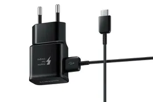 Carregador Original Fast Charge tipo C 15W  - Samsung | R$ 59 Vendido pela Samsung