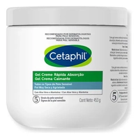 Gel Creme Rápida Absorção Com Aloe Vera Cetaphil 453g