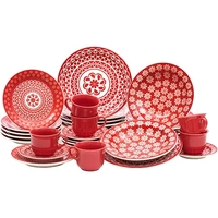 [AME R$142.49] Aparelho de Jantar e Chá Mail Order Renda com 20 Peças - Biona