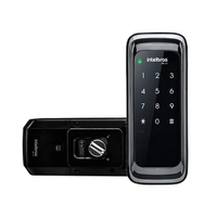 Fechadura Digital Eletrônica Intelbras FR101 Com Senha Preta