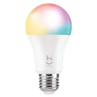Lâmpada Inteligente RGB+W, LED 10W, Wi-Fi, E27, by Geonav R$ 79