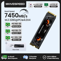 SSD NVMe M.2 Movespeed 7450 mb/s 1TB pcie 4.0x4