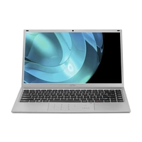 Notebook Ultra Linux Intel Core I3 8gb Ram 240gb Ssd Tela 14,1 Pol. Hd + Tecla Netflix Prata - Ub446