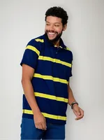 Camisa Gola Polo Masculina Listrada Camisaria Colombo