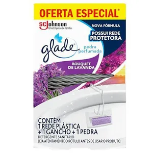 [REC] Glade Desodorizador Sanitário Pedra Bouquet de Lavanda 25g