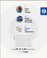 [SP] Vá de Roupão na Loja Luuna Física e Ganhe um Travesseiro
