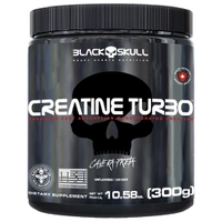 [AME SC R$ 69 ] Creatina Turbo 300g - Black Skull