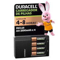 Duracell Carregador AA/AAA c/ 4 Pilhas AA