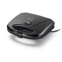 Sanduicheira Minigrill Gourmet 127V com 750W Chapa Dupla e com Revestimento Antiaderente Preta Multilaser - CE043