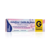 [Leve 4 pague R$ 10,15(Cada)] Pomada Antiassaduras Nistatina + Óxido de Zinco Neo Química 60g