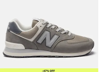 Tênis New Balance 574 V2 Unisex Cinza Bege