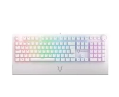Teclado Mecânico Gamer Husky Anchorage Full Size, Branco, ABNT2, RGB, Switch Gateron EF Red - HTG200BRVR