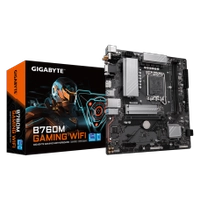 Placa Mãe Gigabyte B760M Gaming WIFI, Chipset B760, Intel LGA 1700, MATX, DDR5