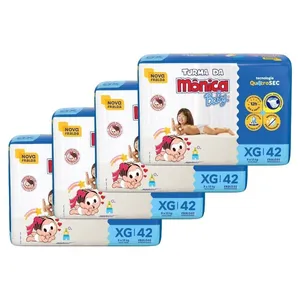 Fralda Descartável Turma Mônica XG 168 Tiras - R$ 0,73/tira