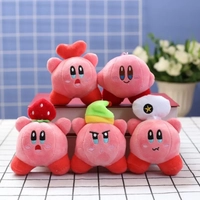 (Taxa Inclusa/ C. Nova R$ 6,04) Chaveiro com Kirby de pelúcia ~13cm