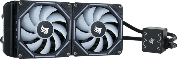 Water Cooler Pichau Gaming Aqua 240 Led Branco, PGAQ-01-240