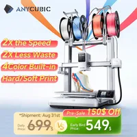 Impressora 3D ANYCUBIC Kobra X Impressora 3D 600mm/s IA
