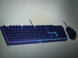 Kit Teclado e Mouse Cooler Master MS111 MS-111-KKMF1-BR - R$269,37