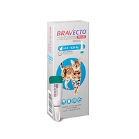 Bravecto Plus Gatos 250mg 2,8-6,25kg 1 Pipeta