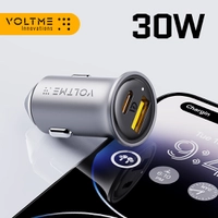 [R$0,30 Moedas] Carregador Voltme-usb tipo c de 30W com Cabo 1 metro