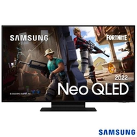 Smart TV Samsung Neo QLED 43" 4K QN90B 4 HDMI 2 USB Bluetooth Wifi 144hz IA Alexa Preto - QN43QN90BA