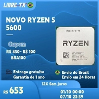 [BRASIL] AMD Ryzen 5 5600 Processador AM5