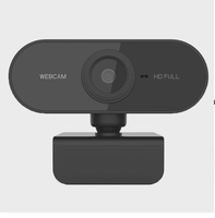 [Internacional] Webcam FullHD 1080P USB 360 graus Com Microfone e Redução de Ruído | R$34