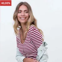 [YouCom] Blusas listradas com 40% OFF