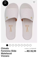 Chinelo Feminino Slide Matelassê Vizzano - R$36