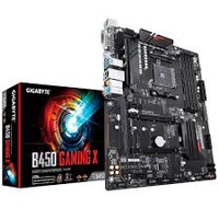Placa Mãe Gigabyte B450 Gaming X, Chipset B450, AMD AM4, ATX, DDR4