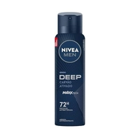 (Lev. 10 pague R$8,39 cada)Desodorante NIVEA MEN Deep com Carvão Ativado 48h
