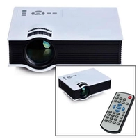 Mini Projetor UC40 HDMI - Até 130 polegadas | R$299