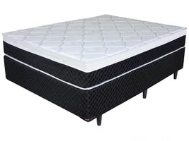 Cama Box Casal Box + Colchão Umaflex - Mola Ensacada 24cm R$ 616
