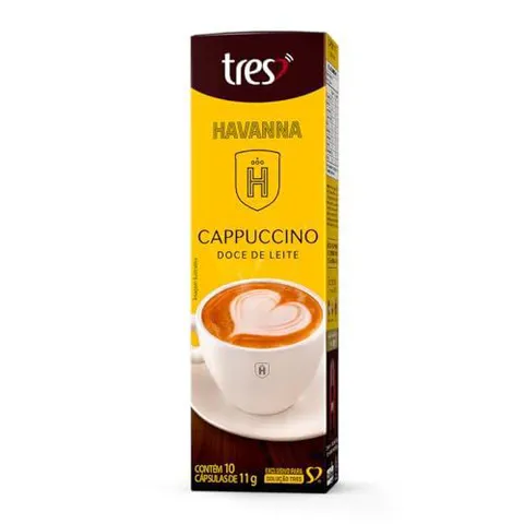 Cápsula Cappuccino TRES Doce de Leite