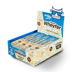[REC | +POR- | R$ 44,63] +Mu Chocowheyfer Proteico Cookies - Display 12 unidades
