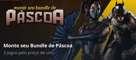 Promoção de Páscoa Nuuvem: Monte seu Bundle de Páscoa, 3 jogos por preço de 1 R$24
