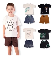 Conjunto Infantil Masculino Verão 2 Peças