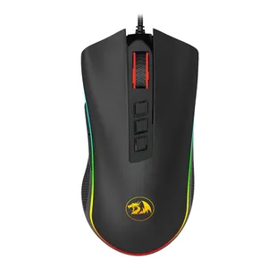 Mouse Gamer Redragon Cobra, Chroma RGB, 10000DPI, 7 Botões, Preto - M711 V2