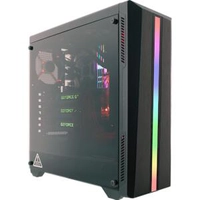 Gabinete Gamer Riotoro CR-100TG RGB, Mid Tower, Com 1 Fan, Vidro | R$ 299