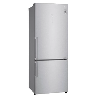 Geladeira LG Bottom Freezer Universe 451 Litros Inox 110V GC-B659BSB