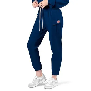 Calça cargo lã NCAA feminina com bolsos