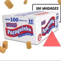 Paçoca Rolha 1,5KG 100unid - Paçoquinha Amendupã